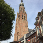 St. Catharina's Church in Belgium seen during the Po' Ramblin' Boys Back To The Mountains EuroTour 2016