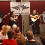 Tina Adair Band performing during Fan Fest 2012 - photo by Dan Loftin