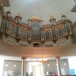 Pipe organ in a Finnish church