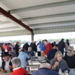 Enjoying the bean supper at the 2016 Florida Bluegrass Classic - photo © Bill Warren