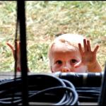 Little music fan at FloydFest (July 27, 2012) - photo © G. Milo Farineau