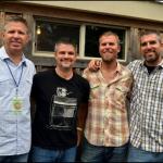 L Shape Lot backstage at FloydFest (July 27, 2012) - photo © G. Milo Farineau