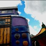 Making the scene in a VW bus at FloydFest (July 27, 2012) - photo © G. Milo Farineau
