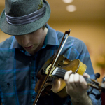 Craig from The Dustbusters at Folk Alliance 2012 - photo by Heather Simmons (www.thefireflyimages.com)