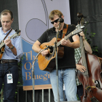 Adam Steffey and Keith Garrett with The Boxcars at the 2013 Festival of the Bluegrass - photo © Estill Robinson