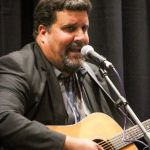Steve Harris with Circa Blue on the Masters Stage at World of Bluegrass 2016 - photo by Frank Baker