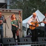Johnny and Jeanette Williams at Wide Open Bluegrass 2016 - photo by Frank Baker