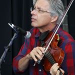 Darol Anger at the fiddle workshop during Wide Open Bluegrass 2016 - photo by Frank Baker