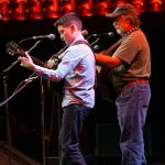 Wayne Henderson and Presley Barker at World of Bluegrass 2016 - photo by Frank Baker