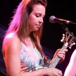 Lindsey Nale with Loose Strings at World of Bluegrass 2016 - photo by Frank Baker