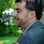 Mike Guggino with Steep Canyon Rangers at Gettysburg (May 18, 2012) - photo by Frank Baker