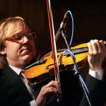 Nicky Sanders with Steep Canyon Rangers at Gettysburg (May 18, 2012) - photo by Frank Baker