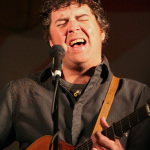 Brandon Rickman with Lonesome River Band at Gettysburg (May 18, 2012) - photo by Frank Baker
