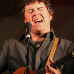 Brandon Rickman with Lonesome River Band at Gettysburg (May 18, 2012) - photo by Frank Baker