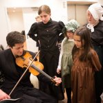 Patrick McAvinue backstage at Carnegie Hall - photo by Kelly Johnson