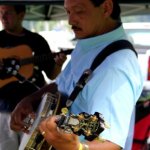 On site at Galax, 2012 - photo by Carol McDuffie