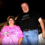 Kim West and Eddie Gill at Galax, 2012 - photo by Carol McDuffie
