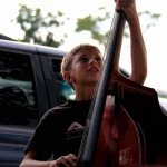 On site at Galax, 2012 - photo by Carol McDuffie
