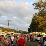 On site at Galax, 2012 - photo by Carol McDuffie