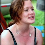 On site at Galax, 2012 - photo by Carol McDuffie
