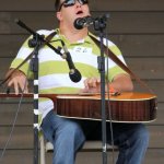 On site at Galax, 2012 - photo by Carol McDuffie