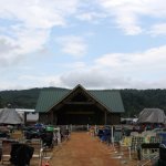 On site at Galax, 2012 - photo by Carol McDuffie