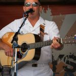 Kenny Ray Horton with US Navy Band Country Current at the 2016 Sping Gettysburg Bluegrass Festival - photo by Frank Baker