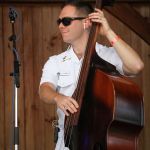 Danny Stewart with US Navy Band Country Current at the 2016 Sping Gettysburg Bluegrass Festival - photo by Frank Baker