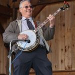 Billy Lee Cox with Remington Ryde at the 2016 Sping Gettysburg Bluegrass Festival - photo by Frank Baker