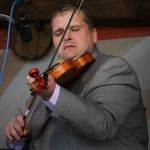 Greg Moore with Remington Ryde at the 2016 Sping Gettysburg Bluegrass Festival - photo by Frank Baker