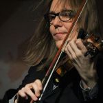 Nicky Sanders with Steep Canyon Rangers at the 2016 Sping Gettysburg Bluegrass Festival - photo by Frank Baker