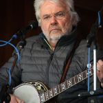 Rickie Simpkins with Seldom Scene at the 2016 Sping Gettysburg Bluegrass Festival - photo by Frank Baker
