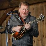 Lou Reid with Seldom Scene at the 2016 Sping Gettysburg Bluegrass Festival - photo by Frank Baker