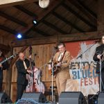 Larry Sparks at the May 2016 Gettysburg Bluegrass Festival - photo by Frank Baker