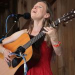 Anya Hinkle with Tellico at the May 2016 Gettysburg Bluegrass Festival - photo by Frank Baker