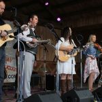 Darin & Brooke Aldridge at the May 2016 Gettysburg Bluegrass Festival - photo by Frank Baker
