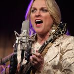 Rhonda Vincent at the May 2016 Gettysburg Bluegrass Festival - photo by Frank Baker
