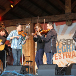Becky Buller at the May 2016 Gettysburg Bluegrass Festival - photo by Frank Baker