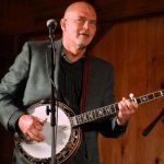 Sammy Shelor with Lonesome River Band at Gettysburg, Spring 2014 - photo by Frank Baker