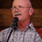 Fred Travers with Seldom Scene at Gettysburg, Spring 2014 - photo by Frank Baker