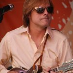 Lee Roy at the Gettysburg Bluegrass Festival (August 2014) - photo by Frank Baker
