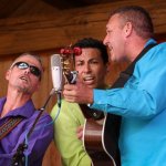 Canucky Bluegrass Boys at the Gettysburg Bluegrass Festival (August 2014) - photo by Frank Baker