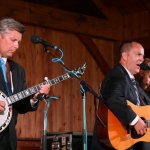 The Gibson Brothers at the Gettysburg Bluegrass Festival (August 2014) - photo by Frank Baker