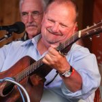 Marshall Wilborn and Danny Paisley at the Gettysburg Bluegrass Festival (August 2014) - photo by Frank Baker
