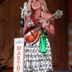 Rhonda Vincent at the Gettysburg Bluegrass Festival (August 2014) - photo by Frank Baker