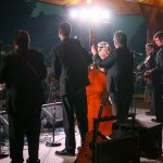 Rhonda Vincent & the Rage at the Gettysburg Bluegrass Festival (August 2014) - photo by Frank Baker