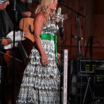 Rhonda Vincent & the Rage at the Gettysburg Bluegrass Festival (August 2014) - photo by Frank Baker