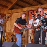 Newton & Thomas at the Gettysburg Bluegrass Festival (August 2014) - photo by Frank Baker