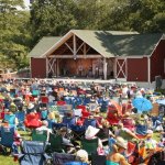 Newton & Thomas at the Gettysburg Bluegrass Festival (August 2014) - photo by Frank Baker