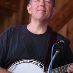 Tom Adams with Springfield Exit at the Gettysburg Bluegrass Festival (August 2014) - photo by Frank Baker